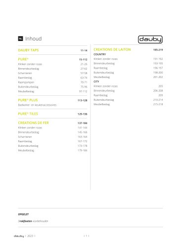 Pure - CDF - CDL product list