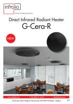 G-Cera Direct Round Infrared Radiant Heater