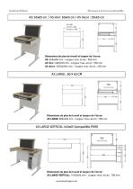 Bureaux escamotables MILENA-4