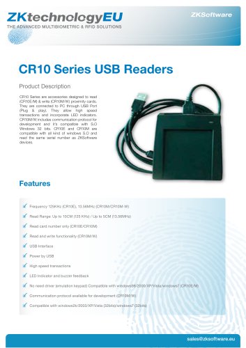 CR 10 Series