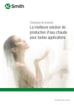 Catalogue de produits - 1