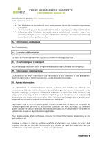 Fiche de données sécurité - Blocs de chanvre - 4