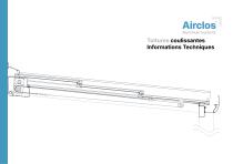 Fiche technique - Toitures coulissantes et fixes