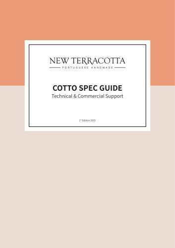 Cotto Spec Guide