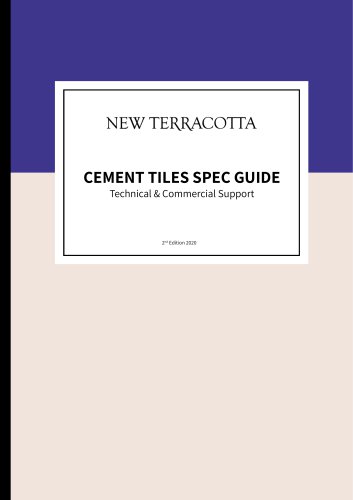 NWT Cement Tiles Spec Guide