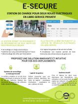 E-SECURE : STATION DE CHARGE POUR DEUX ROUES ELECTRIQUES - 1