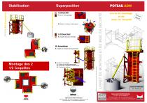 Fiche Montage Poteau Six Construction - 1