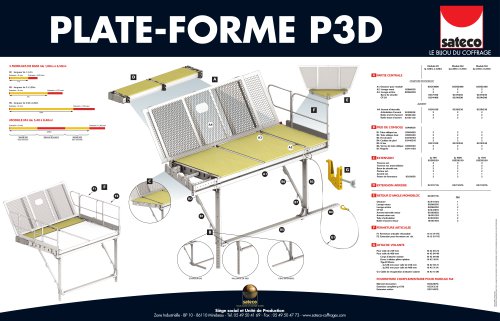 PLATE-FORME P3D