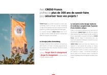 BROCHURE CROSO FRANCE - Mobilier urbain - 2