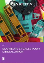 Ecarteurs et cales pour l'installation - 1