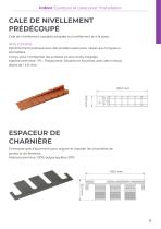 Ecarteurs et cales pour l'installation - 9