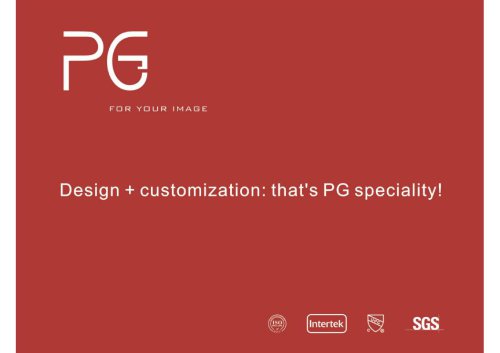 PG products introdution