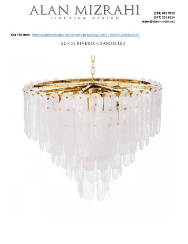 AL0151 RIVERIA CHANDELIER