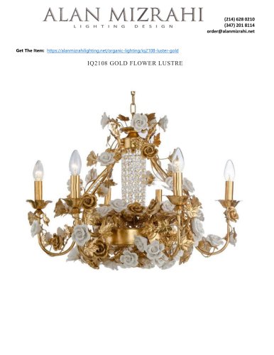 IQ2108 GOLD FLOWER LUSTRE