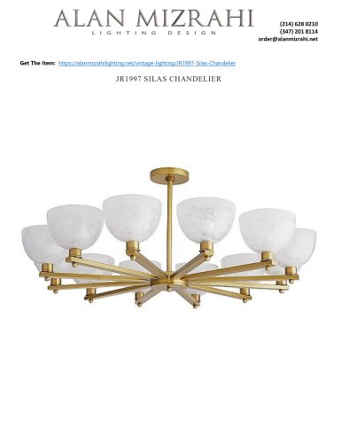 JR1997 SILAS CHANDELIER