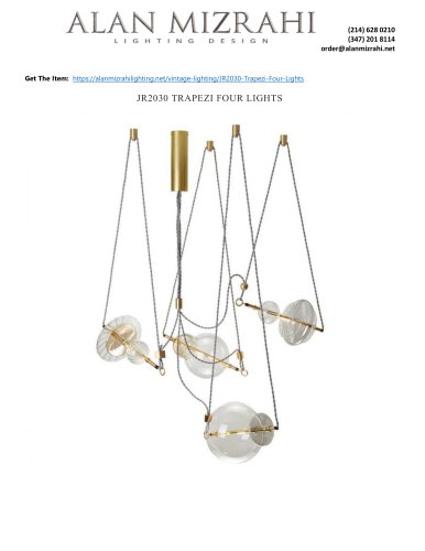 JR2030 TRAPEZI FOUR LIGHTS