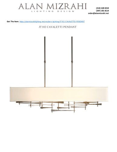 JT102 CAVALETTI PENDANT