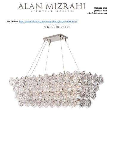 JT238 OVERTURE CHANDELIER