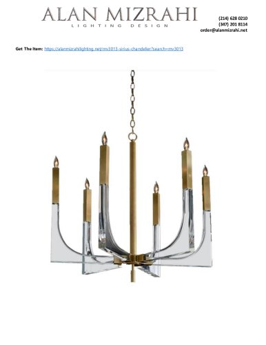 MV3013 SIRIUS CHANDELIER