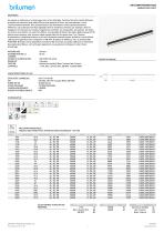 Oris 50mm Profil LED Monté en Surface Prismatique - 1