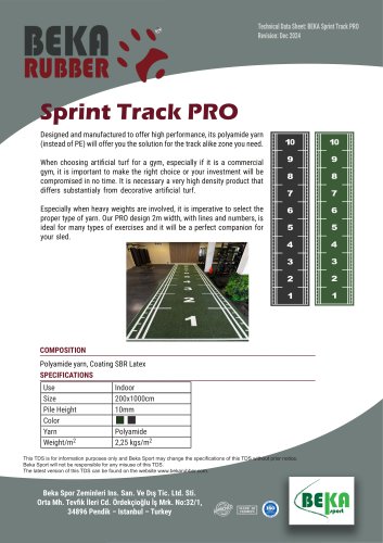 SPRINT TRACK PRO