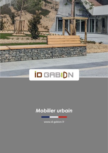 Catalogue ID GABION mobilier urbain 2026