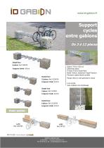 Support cycles complet De 3 à 12 places