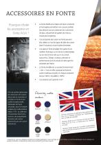 Brochure Falcon - Accessoires en Fonte - 2