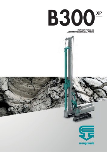 B300 XP – CFA Piling rig