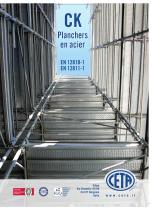 PLANCHERS EN ACIER - UNI EN 12810-1 EN 12811-1 - 1