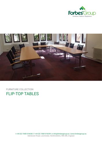 FLIP-TOP TABLES