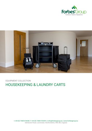 HOUSEKEEPING & LAUNDRY CARTS