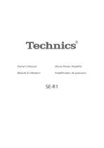 SE-R1 / Stereo Power Amplifier