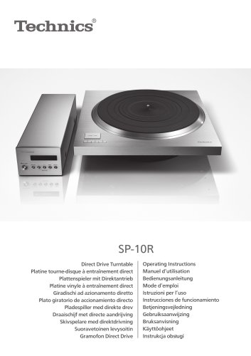 SP-10R / Direct Drive Turntable