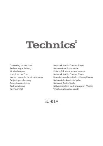 SU-R1A / Network Audio Control Player