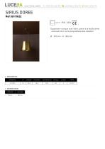 SIRIUS DOREE 50179/22 - 1