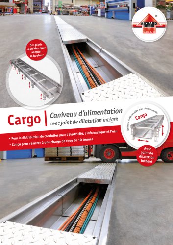 Cargo – Caniveau d’alimentation