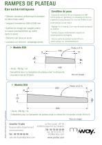 RAMPES DE PLATEAU - 2