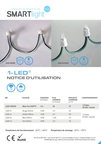 1- LED