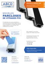 NOUVELLES PARCLOSES DE VITRAGES PVC - 1