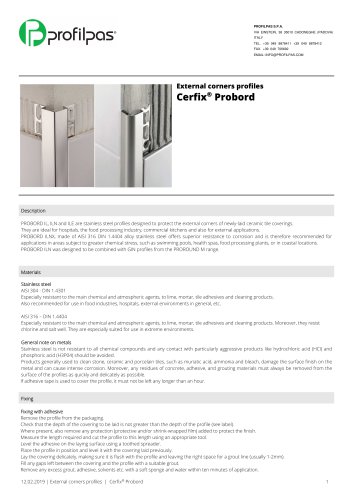 Cerfix®  Probord