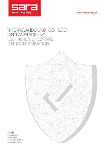 BARRIÈRES ET ÉCRANS ANTICONTAMINATION