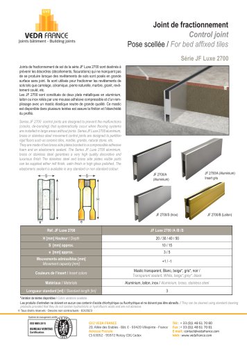 JF Luxe 2700