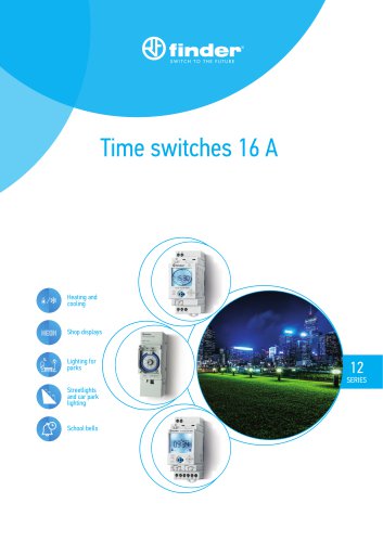  Time switches - 16A