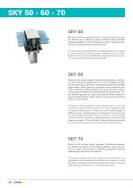 Aluminium skylight SKY 66