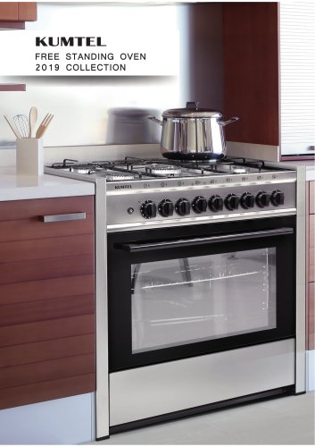 Kumtel Free Standing Oven 2019 Collection