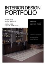 INTERIOR DESIGN PORTFOLIO