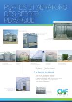 Portes et aeration serres plastique - 1