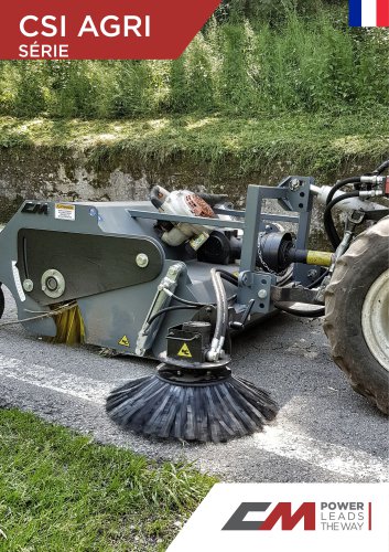 Godet balayeur ramasseur agricole CSI AGRI