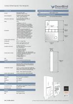 A1101 Station Interieure Video IP - 4